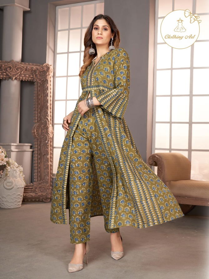 Clothing Art Stylish Party Wear Wholesale Kurtis With Bottom Designer Catalog